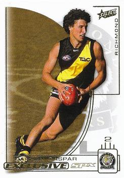 2002 Select AFL Exclusive SPX #47 Darren Gaspar Front